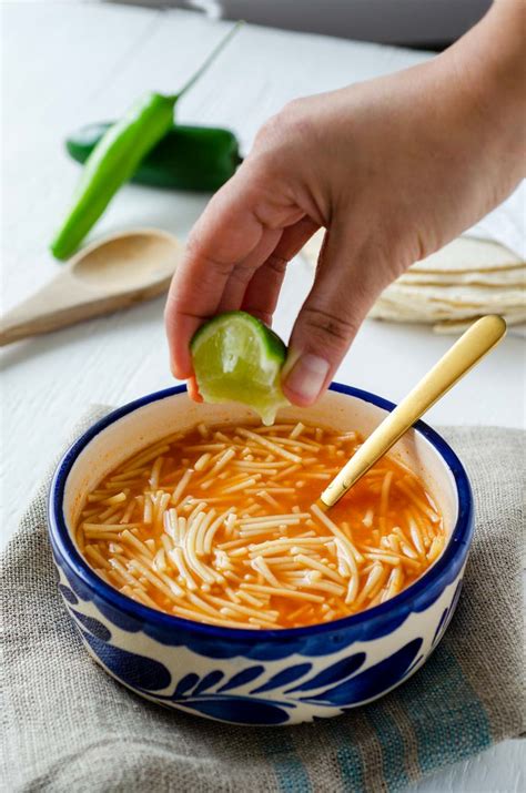 How to Make Sopa de Fideo « Dora's Table