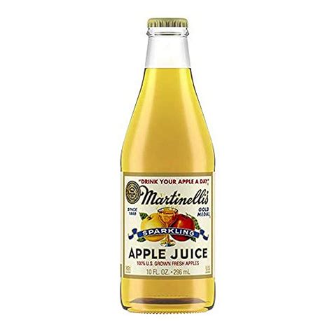 Martinelli's Sparkling Apple Juice 10 oz Bottle - Blue Dog Beverage