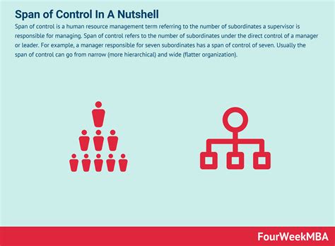 What Is The Span of Control? Span of Control In A Nutshell - FourWeekMBA