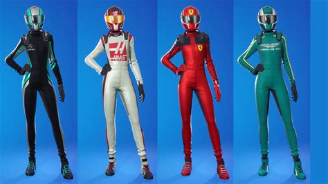 Fortnite x F1 Racers Leaks: Skins, Cosmetics & More