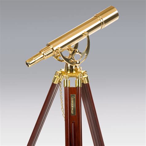 Zhumell Alexander Brass Zoom Telescope - Telescopes at Telescopes