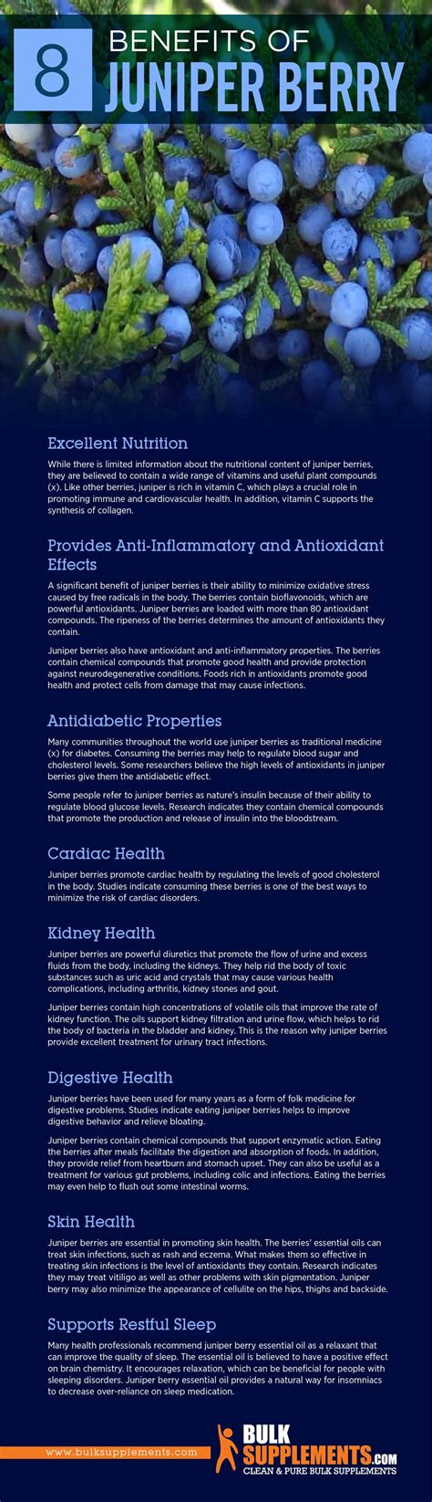 Juniper Berry Benefits & Side Effects