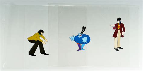 Lot 735: 3 Yellow Submarine Animation Cels