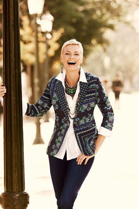 A passion for the pattern jacket #chicos | Look fashion, Looks, Moda