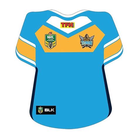 NRL GOLD COAST TITANS JERSEY | EDIBLE IMAGE