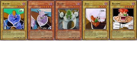 Yu-Gi-Oh Ginyu Force Cards by dbzsketcher on DeviantArt