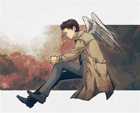 Badass Castiel fan art | Supernatural Amino