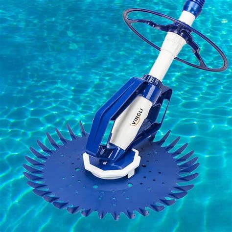 VINGLI Automatic Suction Pool Cleaner Pool Vacuum Sweep Crawler Sweeper ...