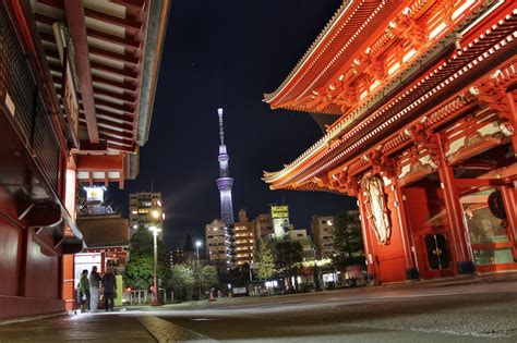 Wallpaper : winter, Japan, sensoji, Tokyo, Asakusa, HDR, Skytree ...