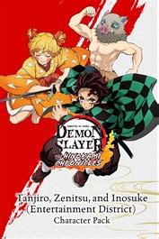 Buy Tanjiro, Zenitsu, and Inosuke (Entertainment District) Character ...