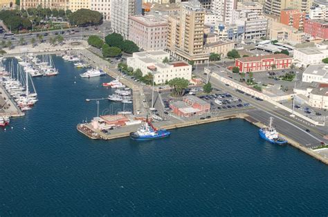 Aerial View of port stock photo. Image of harbor, pier - 34863266