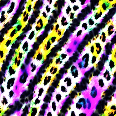 Rainbow Cheetah Print Graphic · Creative Fabrica