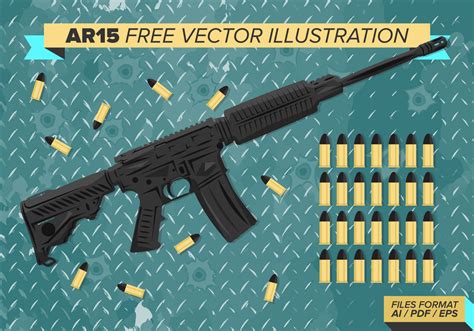 Ar15 Free Vector Illustration 120168 Vector Art at Vecteezy