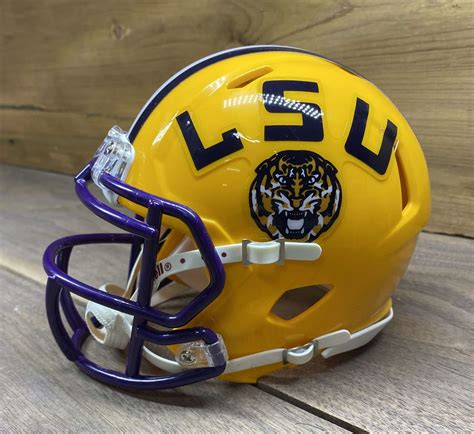 LSU Tigers Riddell Mini Football Helmet - 417 Helmets