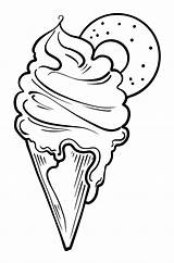 15  Ice Cream Cone Coloring Page Pics Coloring sketch template