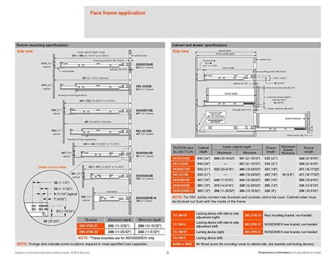 BLUM Tandem plus BLUMOTION Drawer Slides Complete Kit – Advance Design ...