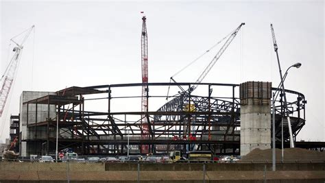 Timelapse video: The rise of the new Detroit Red Wings arena