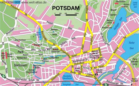 Guide to Bach Tour: Potsdam - Maps