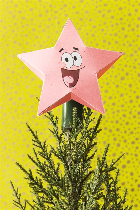 Patrick Star Christmas Coloring Pages