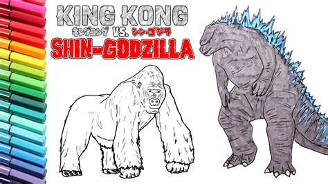 How To Draw Godzilla Vs Kong 2021 See more of godzilla vs kong 2021 on ...