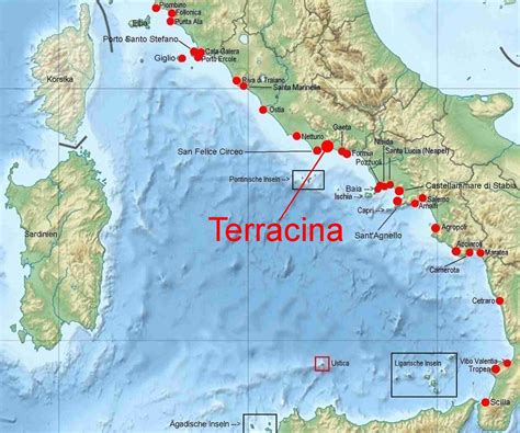 Online-Hafenhandbuch Italien: Terracina / Tyrrhenisches Meer