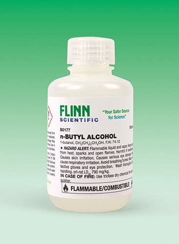 Flinn Chemicals, n-Butyl Alcohol