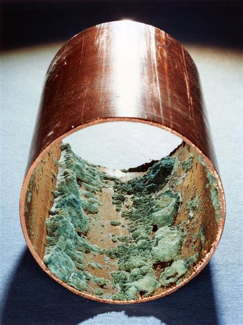 Copper pipe deposits Photograph by Science Photo Library - Fine Art America