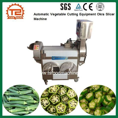 Automatic Vegetable Cutting Equipment Okra Slicer Machine - Food ...