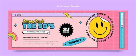 Y2k banner Vectors & Illustrations for Free Download | Freepik