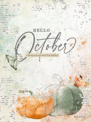 Hello October | Katie Pertiet Designs