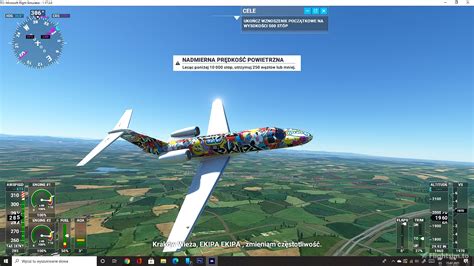 Lody Ekipy friza livery for Cessna Citation Cj4 8k voor Microsoft Flight Simulator | MSFS