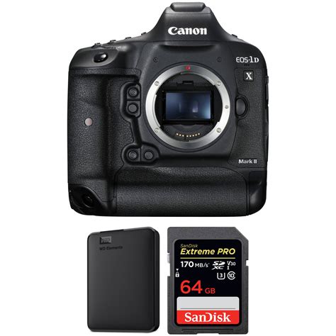 Canon EOS-1D X Mark II DSLR Camera Body with Storage Kit B&H