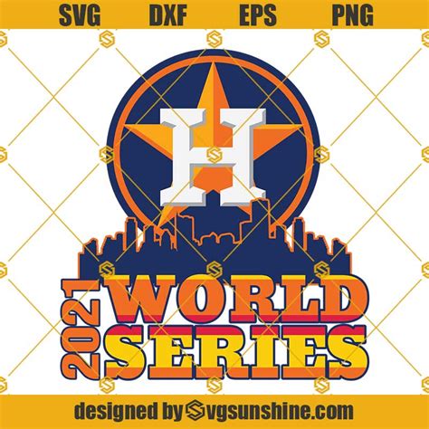 Houston Astros SVG, Houston Astros 2021 World Series SVG