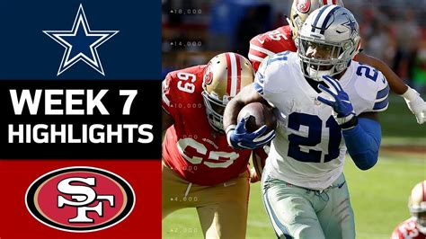 Cowboys vs. 49ers | NFL Week 7 Game Highlights - YouTube