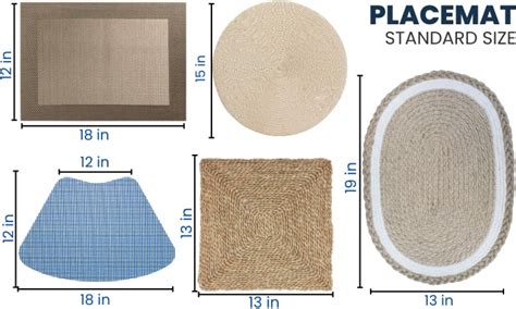 Average Placemat Size in 2023 (The Standard Size)