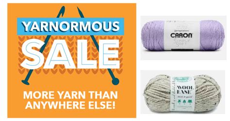 JoAnn Yarnormous Yarn Sale Starting at $1.49 :: Southern Savers