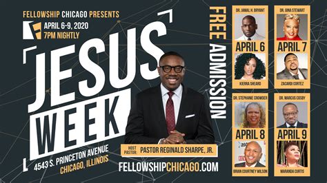 Jesus Week 2020 - Fellowship Chicago