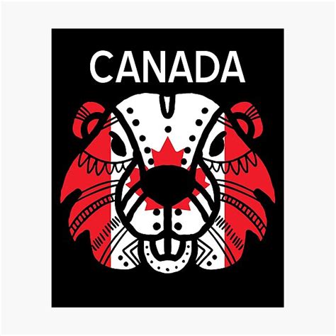 Canada Beaver Wall Art | Redbubble