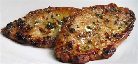 Pan-fried Pork Steaks with Lemon and Chilli | A Glug of Oil