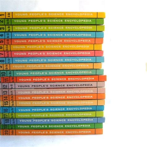 1960s Childrens Science Encyclopedia Book Set by SweetLoveVintage