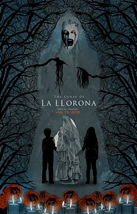 The Curse of La llorona | Illustrated Poster | RJ Artworks | Horror movie art, La llorona ...