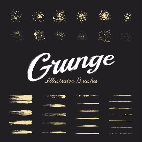 Grunge Brushes Set 331823 Vector Art at Vecteezy