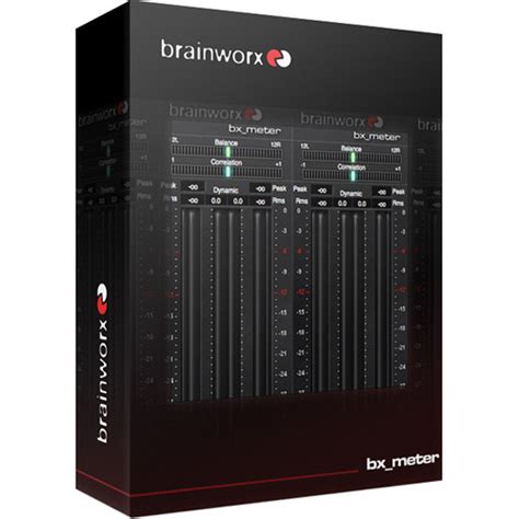 Brainworx bx_meter - Dynamic Range Meter with M/S Mode BXMETER