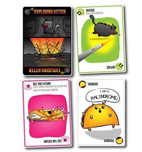 Exploding Kittens Card Game Review | KidsDimension