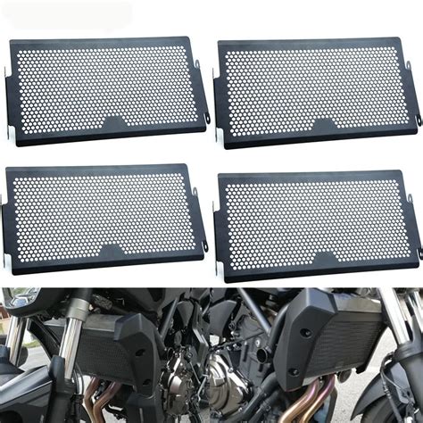 For Yamaha Mt07 Tracer Mt 07 MT 07 FZ07 2014 2016 radiator protective cover Guards Radiator ...