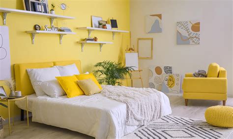 How To Decorate A Yellow Bedroom In Your Home | Design Cafe