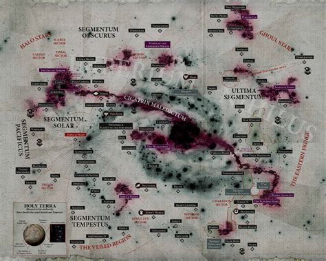 40K: 8th Edition Galaxy Map - Bell of Lost Souls