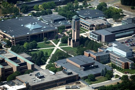 Michigan Engineering: University of Michigan’s North Campus seen from a...