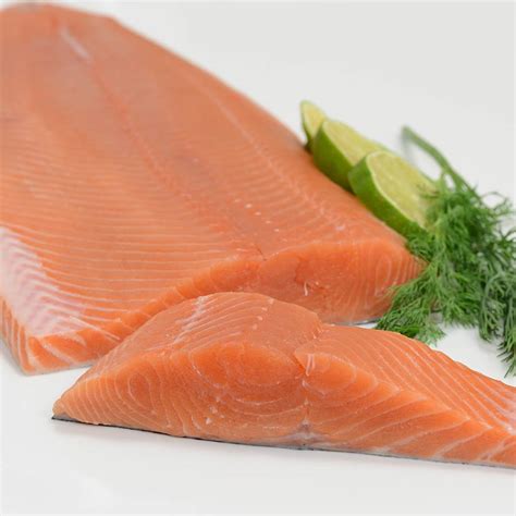 GourmetFoodWorld.com - Alaskan Coho Salmon Fillet, Wild Caught