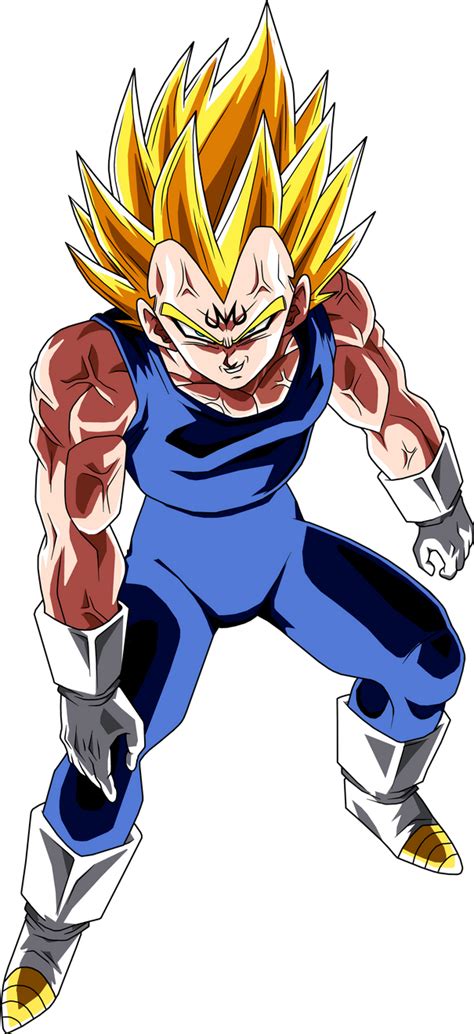 Majin Vegeta 2 by BrusselTheSaiyan on DeviantArt